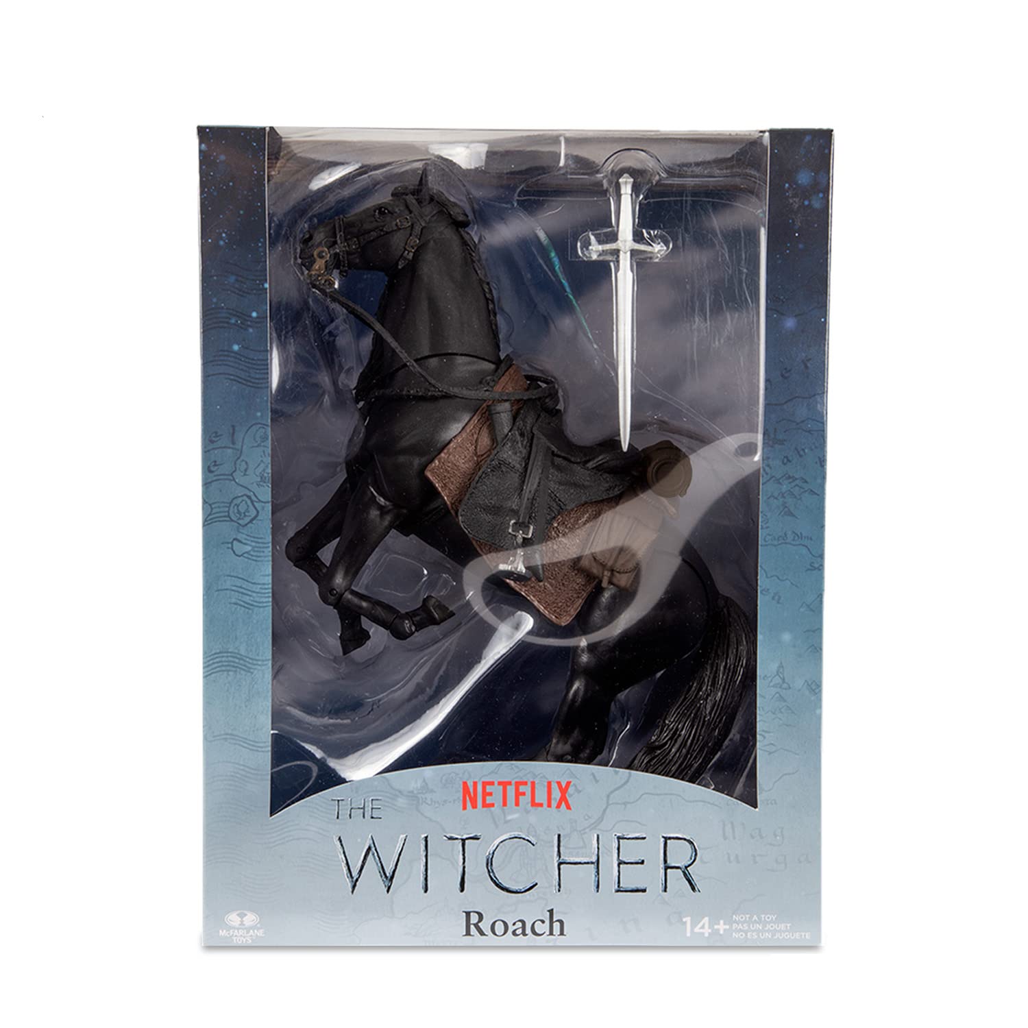 McFARLANE ウィッチャーとローチホース McFarlane Toys Netflix The Witcher Roach Mega Action Figure